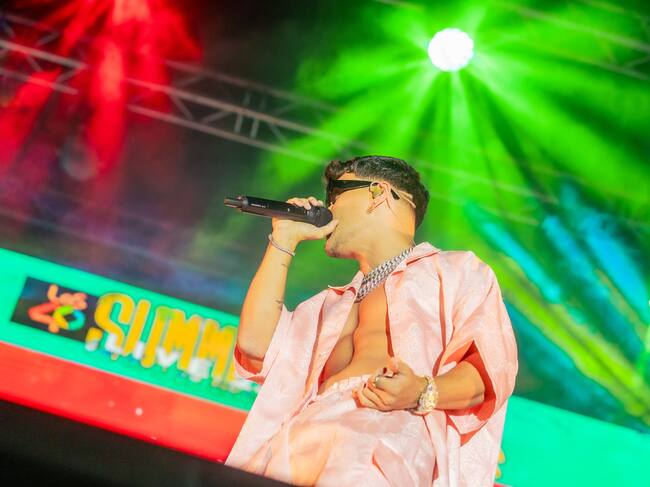 Abraham Mateo en LOS40 Summer Live 2023 en Cáceres