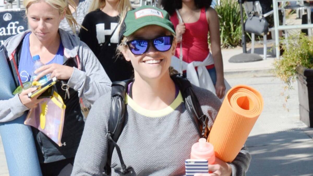 Reese Witherspoon dice sí al deporte