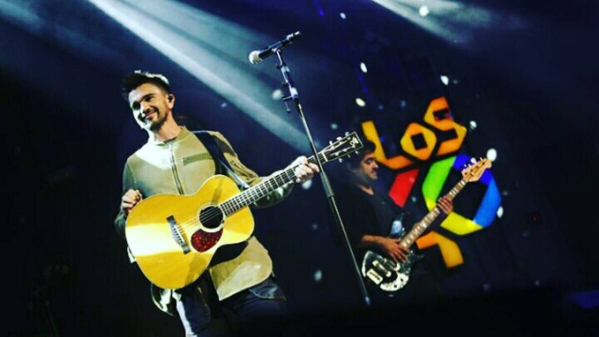 Juanes en Madrid con LOS40 Live Show