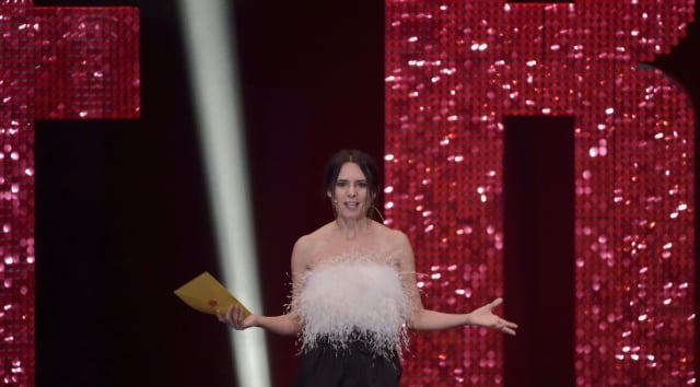 Eva Santolaria en los Premios Feroz 2020