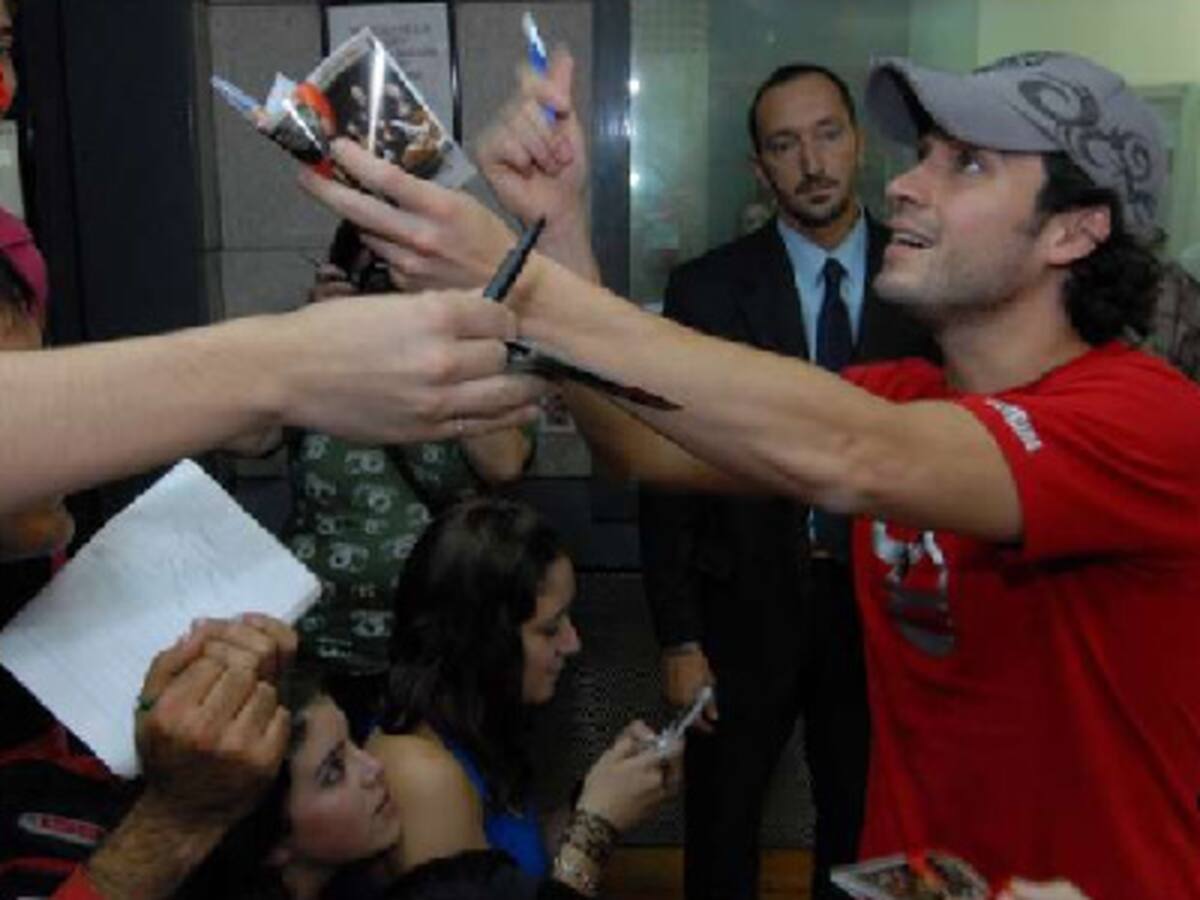 Alfonso y las fans