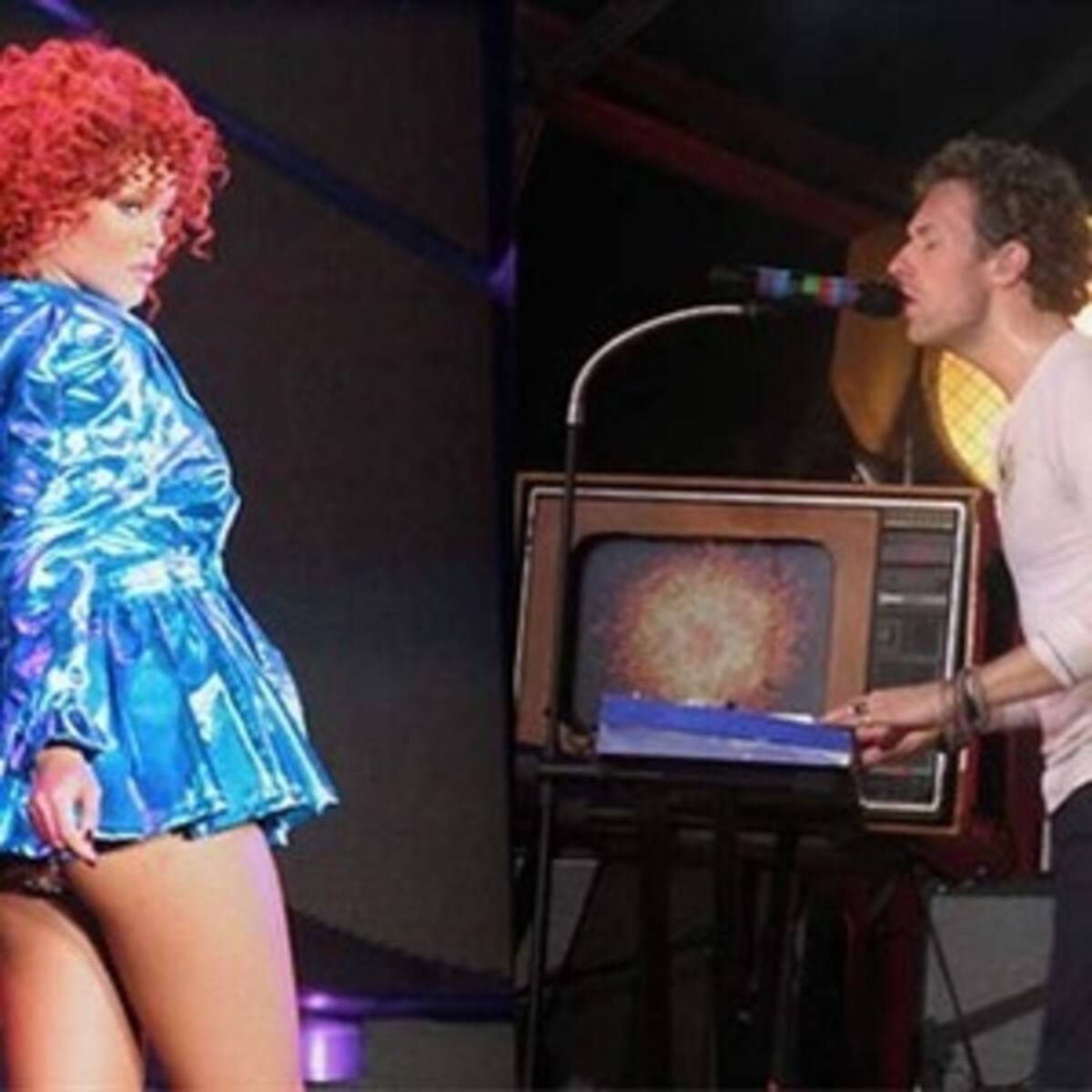 Coldplay, admiradores de Rihanna