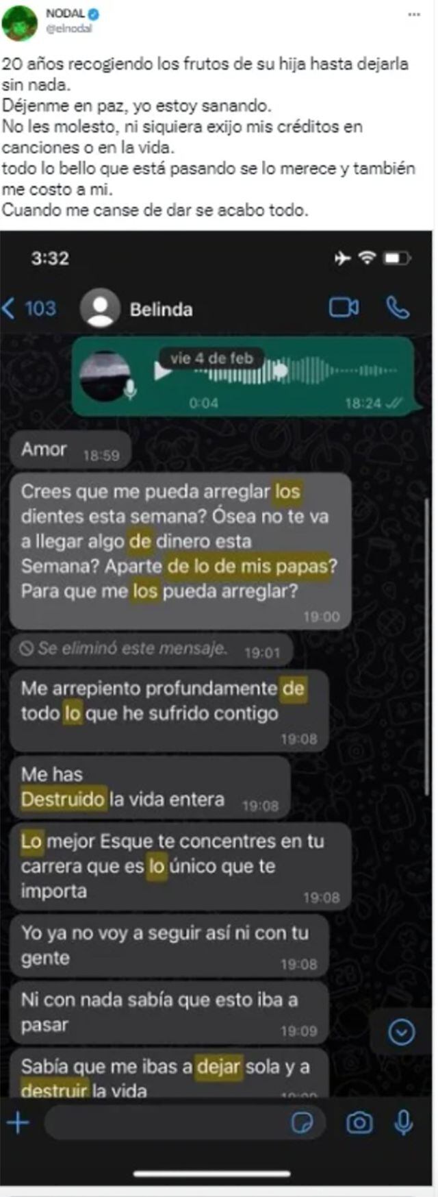 Esta habría sido la razón por la que se terminó su compromiso