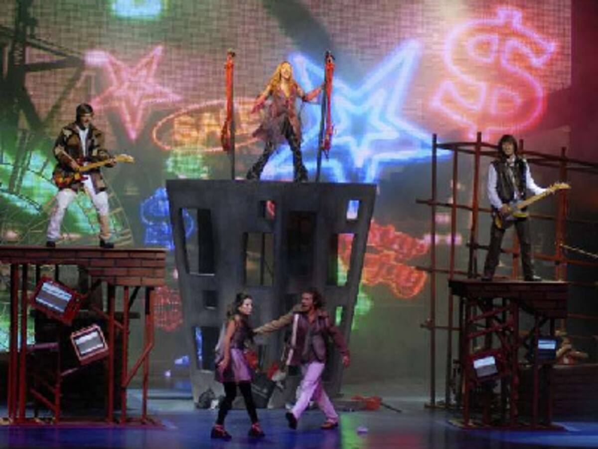 Música sobre el escenario