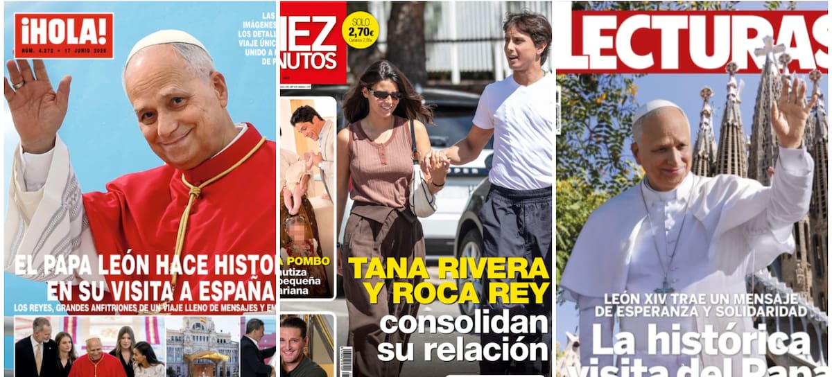 Las portadas de las revistas del corazón de hoy, 10 de junio de 2026 (Instagram)