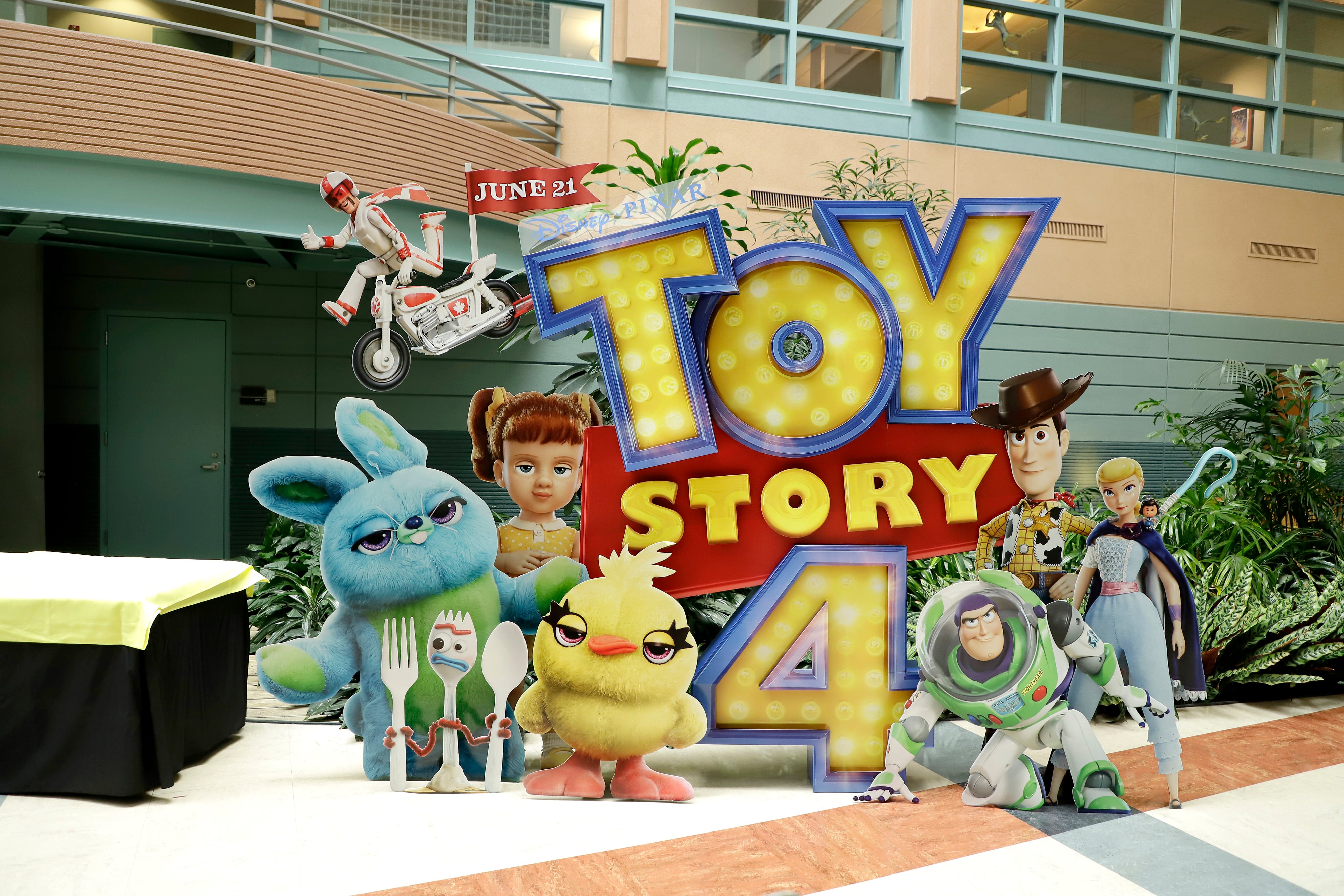 Una de las presentaciones de &#039;Toy Story 4&#039; en Orlando en 2019. / John Parra/Getty.