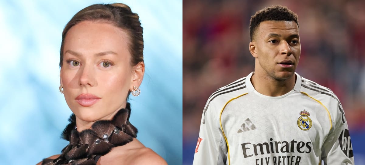Ester Expósito y Kylian Mbappé // Fotos: Getty Images