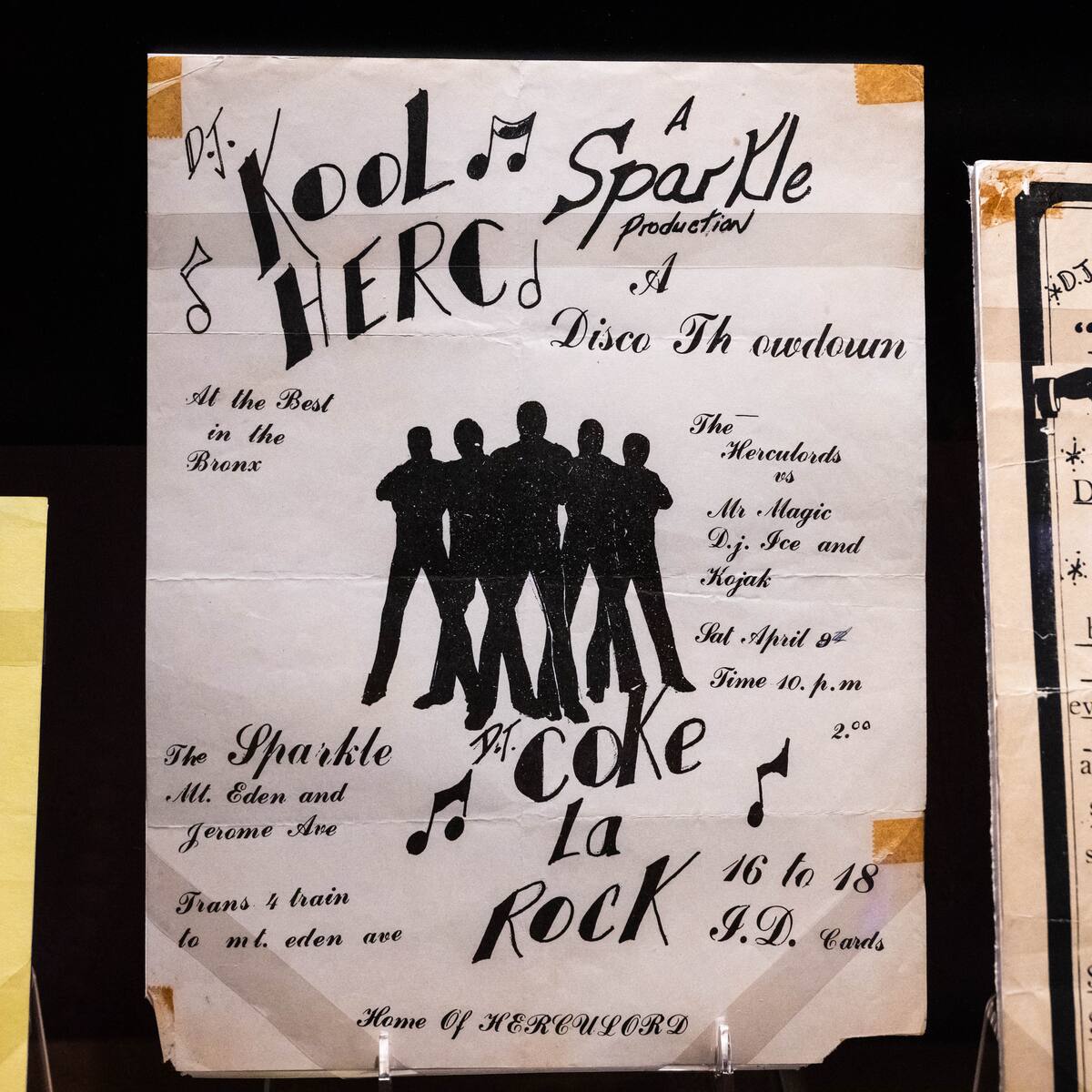 Art Decó en el Bronx: la historia detrás de los 'flyers' del Hip Hop