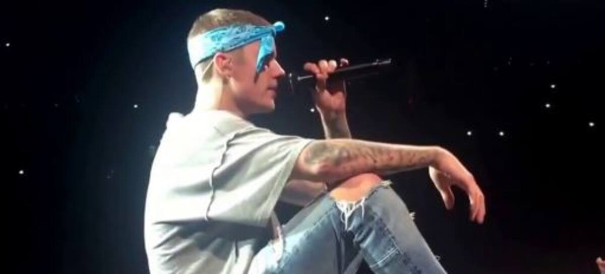 Justin Bieber calló a sus fans!