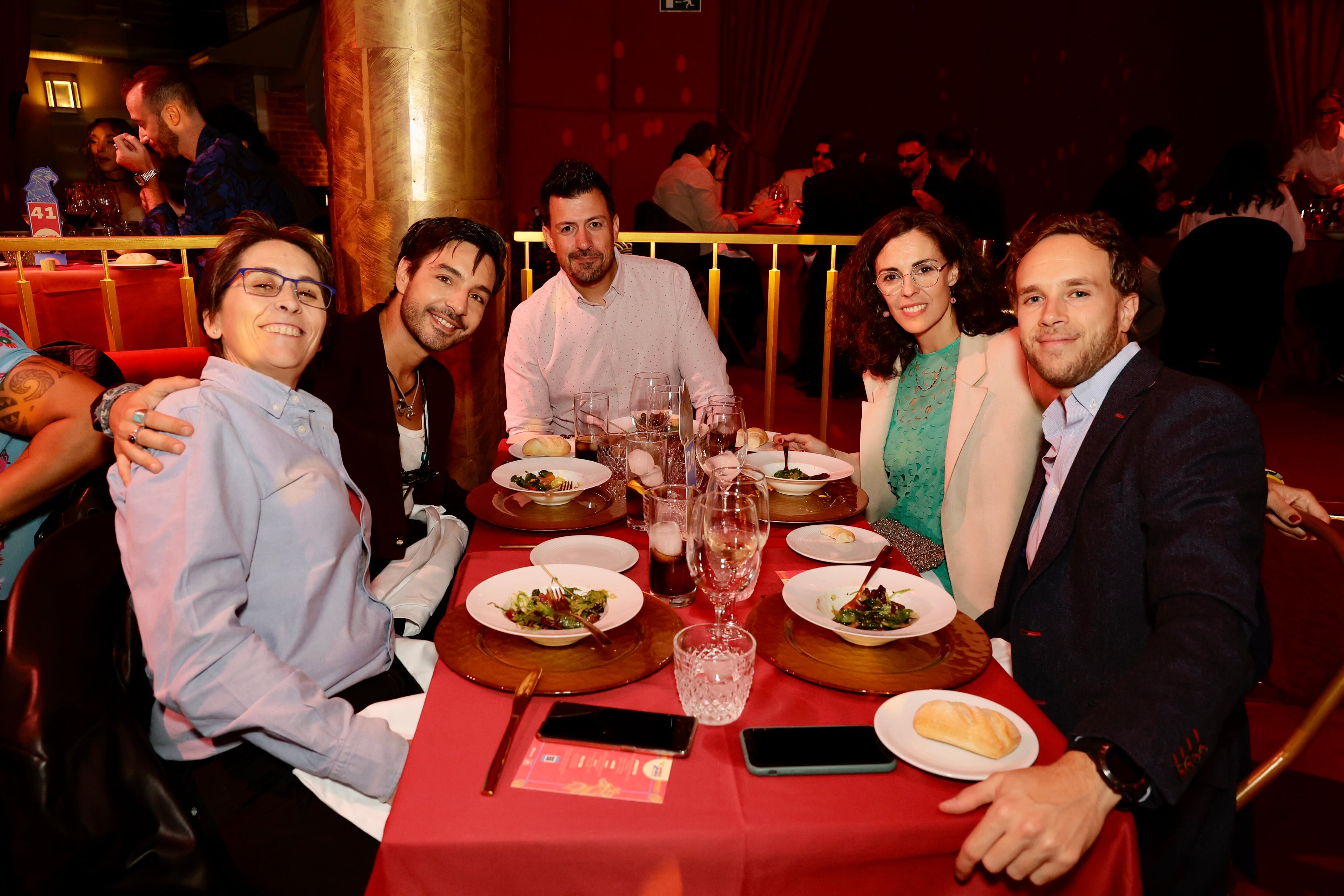 Polo Nández en la cena de nominados de LOS40 Music Awards Santander 2023 / Foto: Jorge París y Elena Buenavista