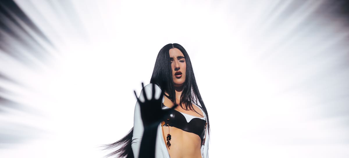 Judeline durante un concierto en Barcelona