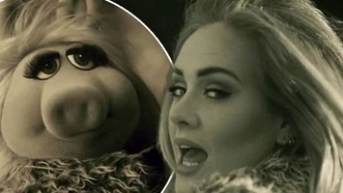 "Hello" reversionado por los Muppets y por la misma Adele