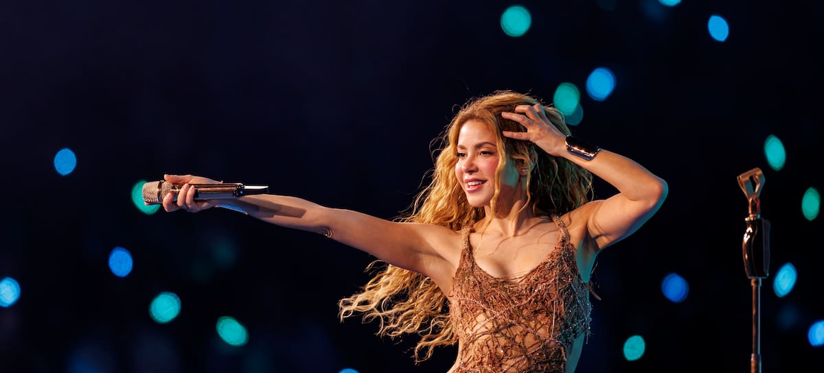 Shakira se presenta durante la gira mundial SHAKIRA - Las Mujeres Ya No Lloran en el Intuit Dome el 13 de junio de 2026 en Inglewood, California. (Foto de Christopher Polk/Billboard vía Getty Images)