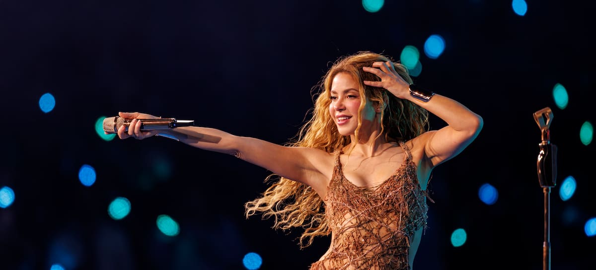 Shakira se presenta durante la gira mundial SHAKIRA - Las Mujeres Ya No Lloran en el Intuit Dome el 13 de junio de 2026 en Inglewood, California. (Foto de Christopher Polk/Billboard vía Getty Images)