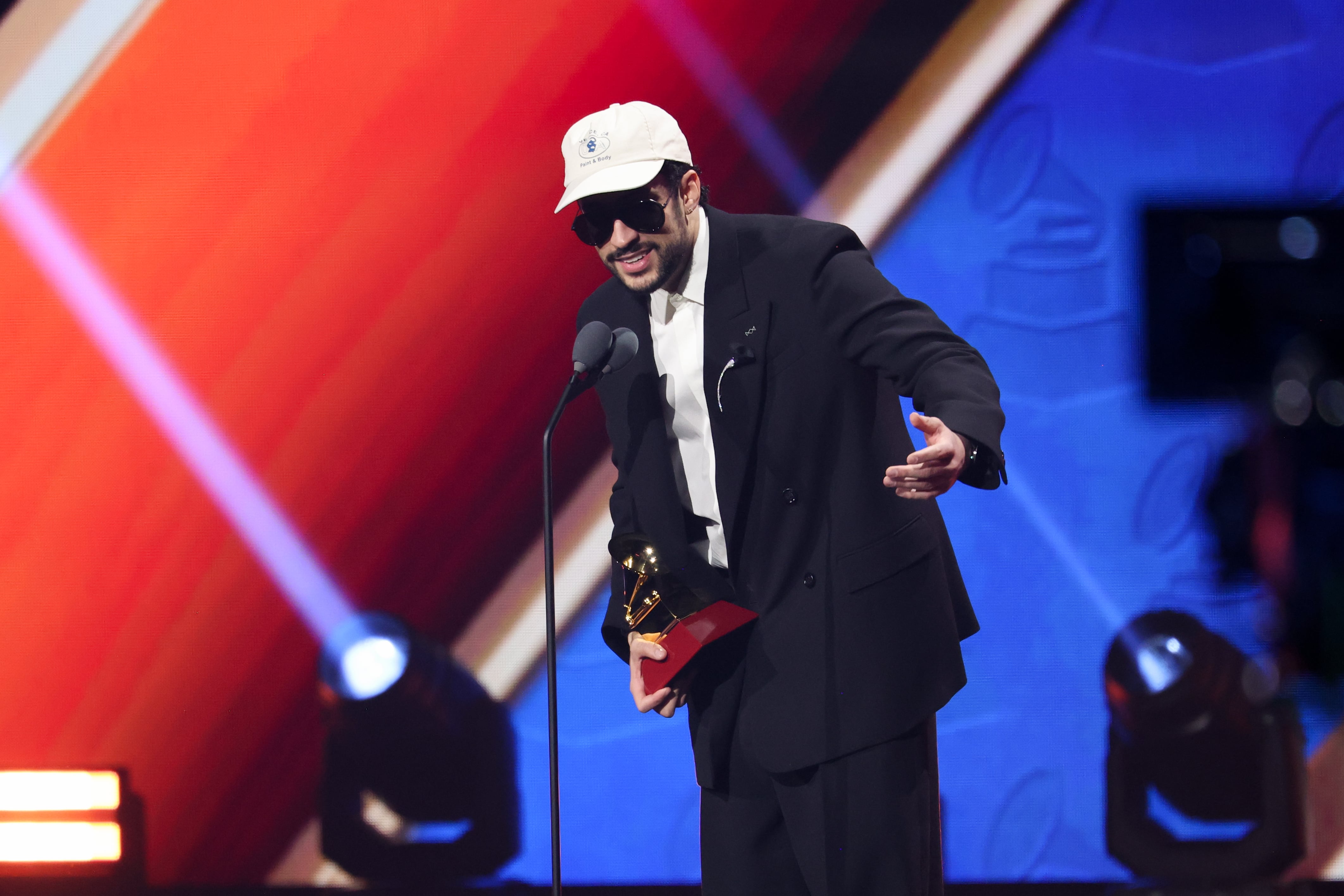 Bad Bunny en los Latin Grammy 2025