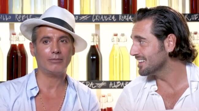 Pitingo y David Bustamante en 'MasterChef Celebrity 6'.
