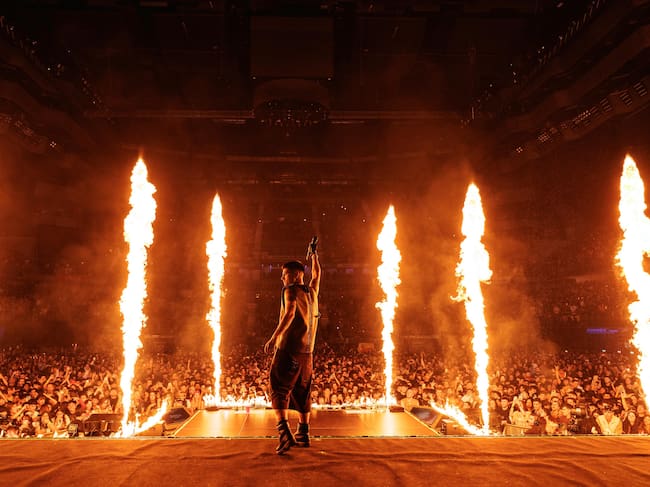 Duki en el Movistar Arena de Madrid