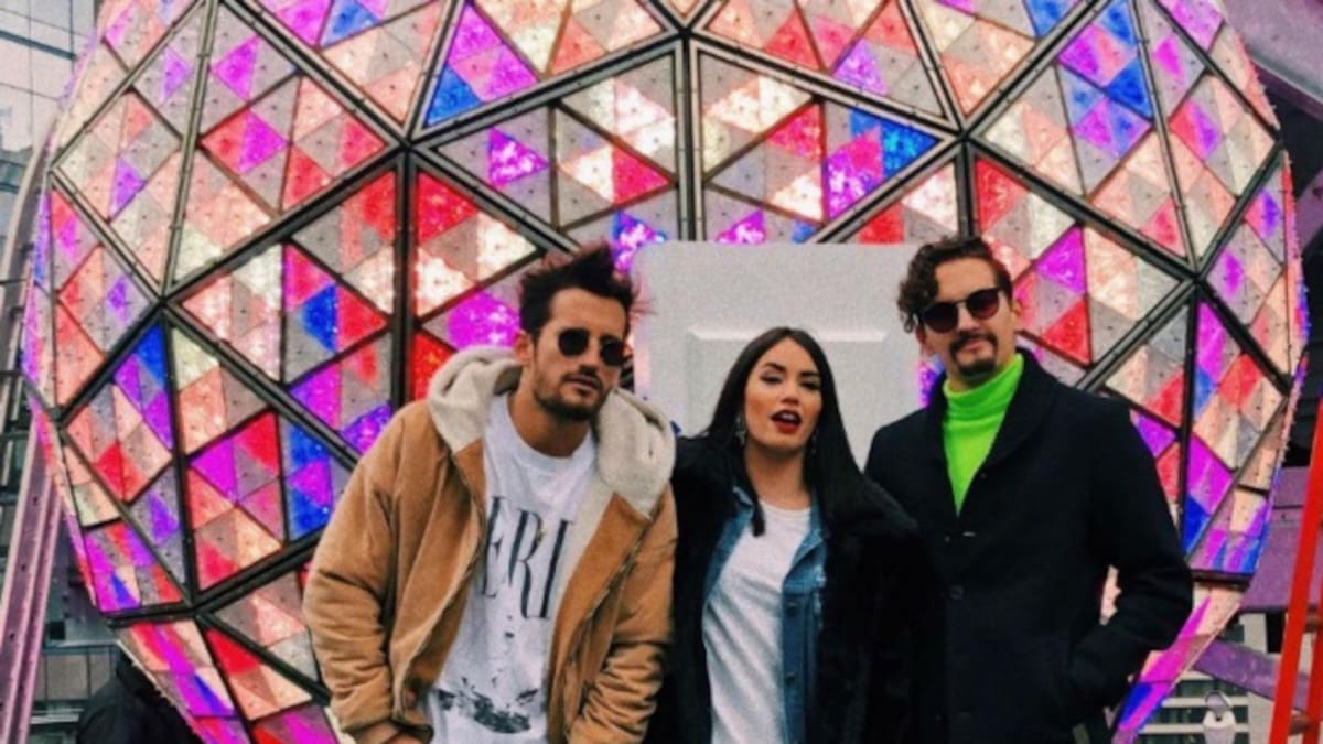 Lali Espósito conquistó Times Square en el tradicional festejo de Año Nuevo