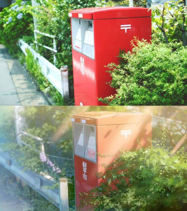 Si te descuidas mandas la carta en la película