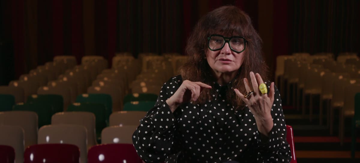 Isabel Coixet en su entrevista para LOS40 por su próxima película, 'Tres Adioses', en cines el 6 de febrero. / LOS40