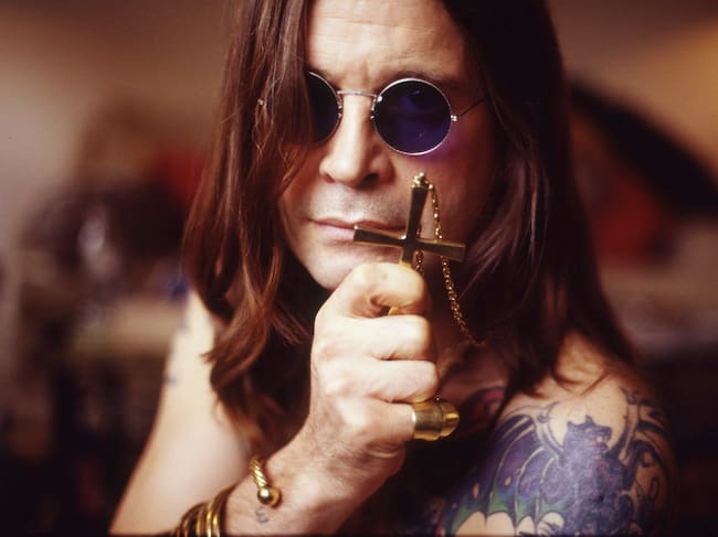 Retrato de Ozzy Osbourne en Londres en 1991.