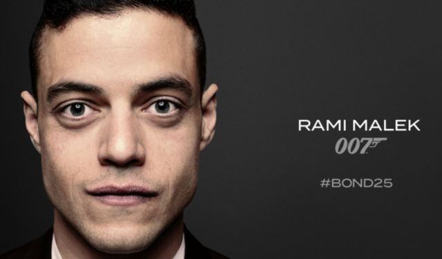 Rami Malek será el villano en la nueva película de James Bond