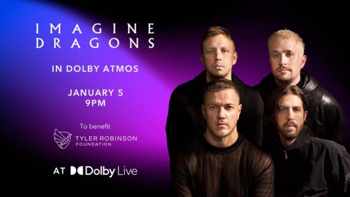 El concierto más especial de Imagine Dragons en un formato sonoro nuevo para ellos