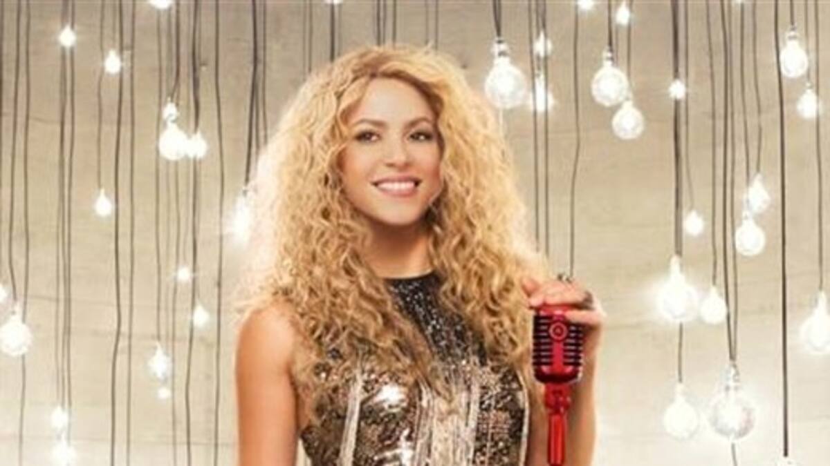 Shakira con la selección española