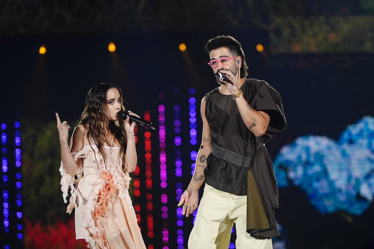 Evaluna y Camilo en LOS40 Music Awards Santander 2023 / Foto: Jorge París y Elena Buenavista