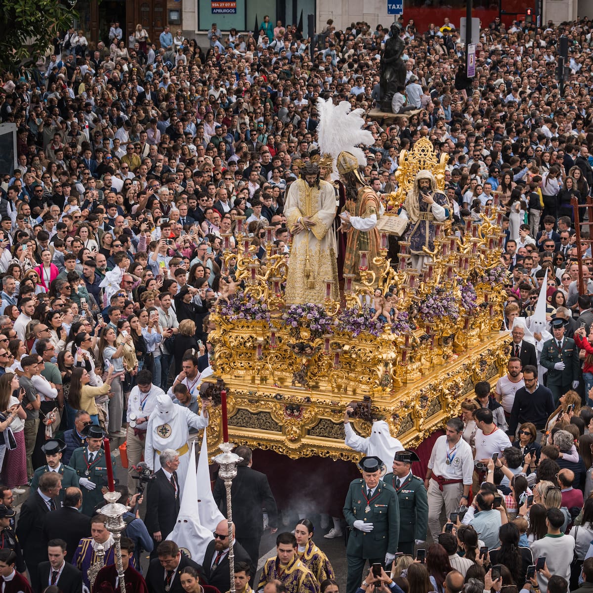 Las marchas de Semana Santa conquistan TikTok: la clave está en que el sonido no está quemado