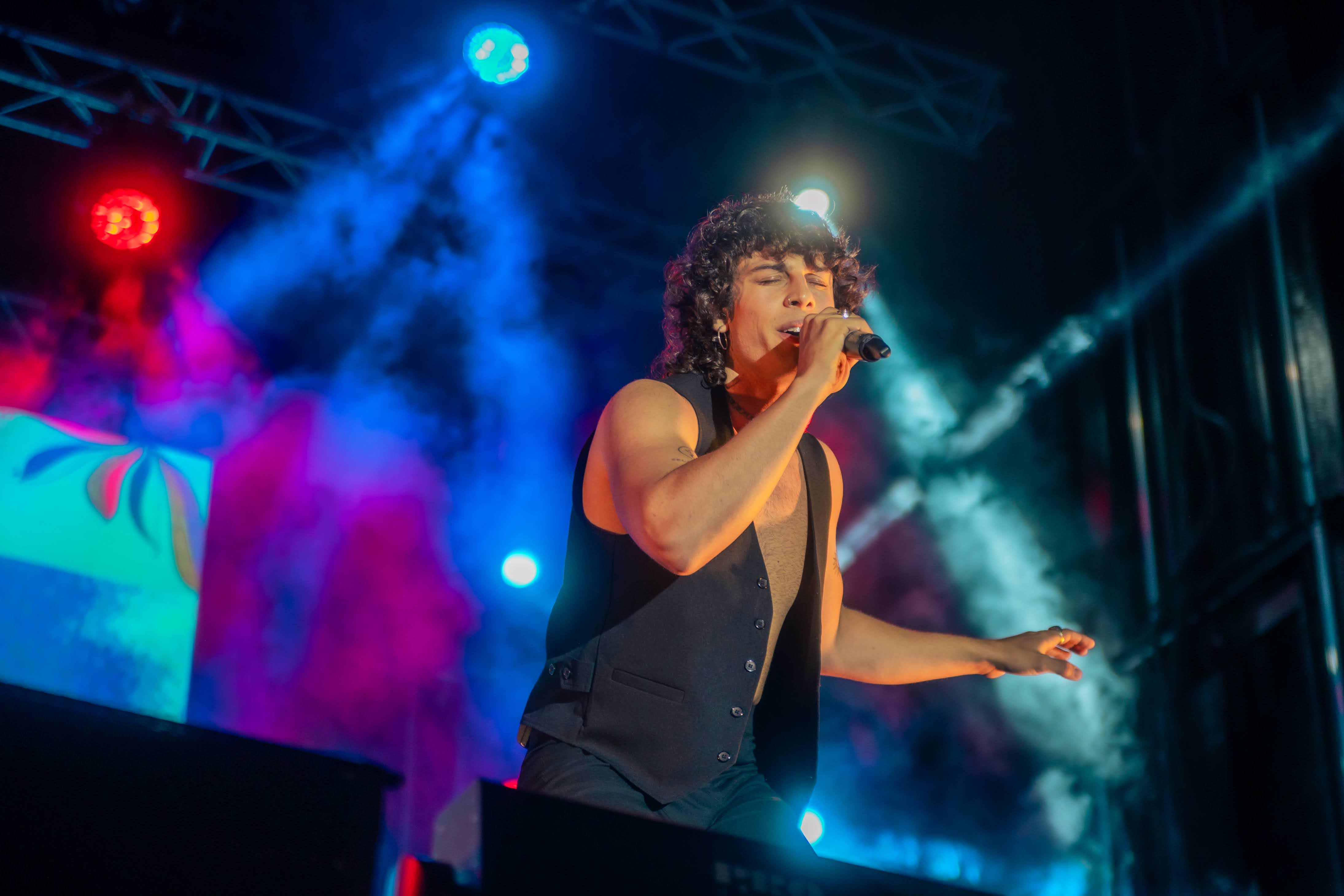 Leo Rizzi en LOS40 Summer Live 2023 en Cáceres