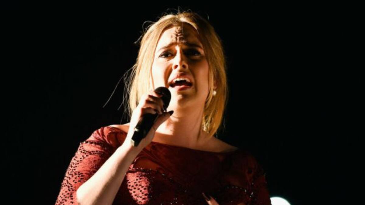 ¿Qué pasó con Adele en los Grammy?