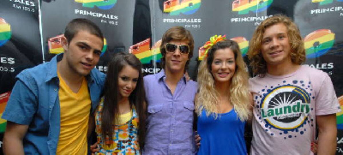 Foto en el damero de la radio
