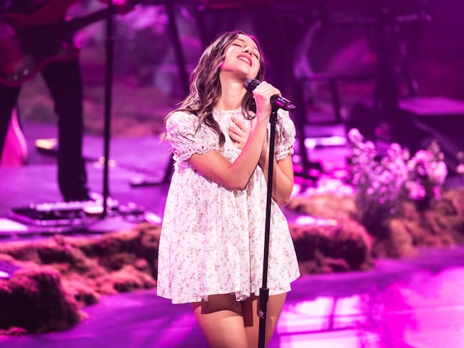 Olivia Rodrigo en su concierto en Barcelona