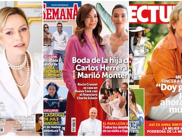Estas son las portadas de las revistas del corazón de hoy, miércoles 3 de junio: Ester Expósito y Mbappé, Rocío Crusset