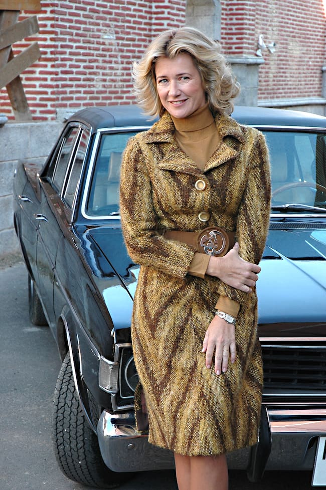 Ana Duato en las primeras temporadas de 'Cuéntame'