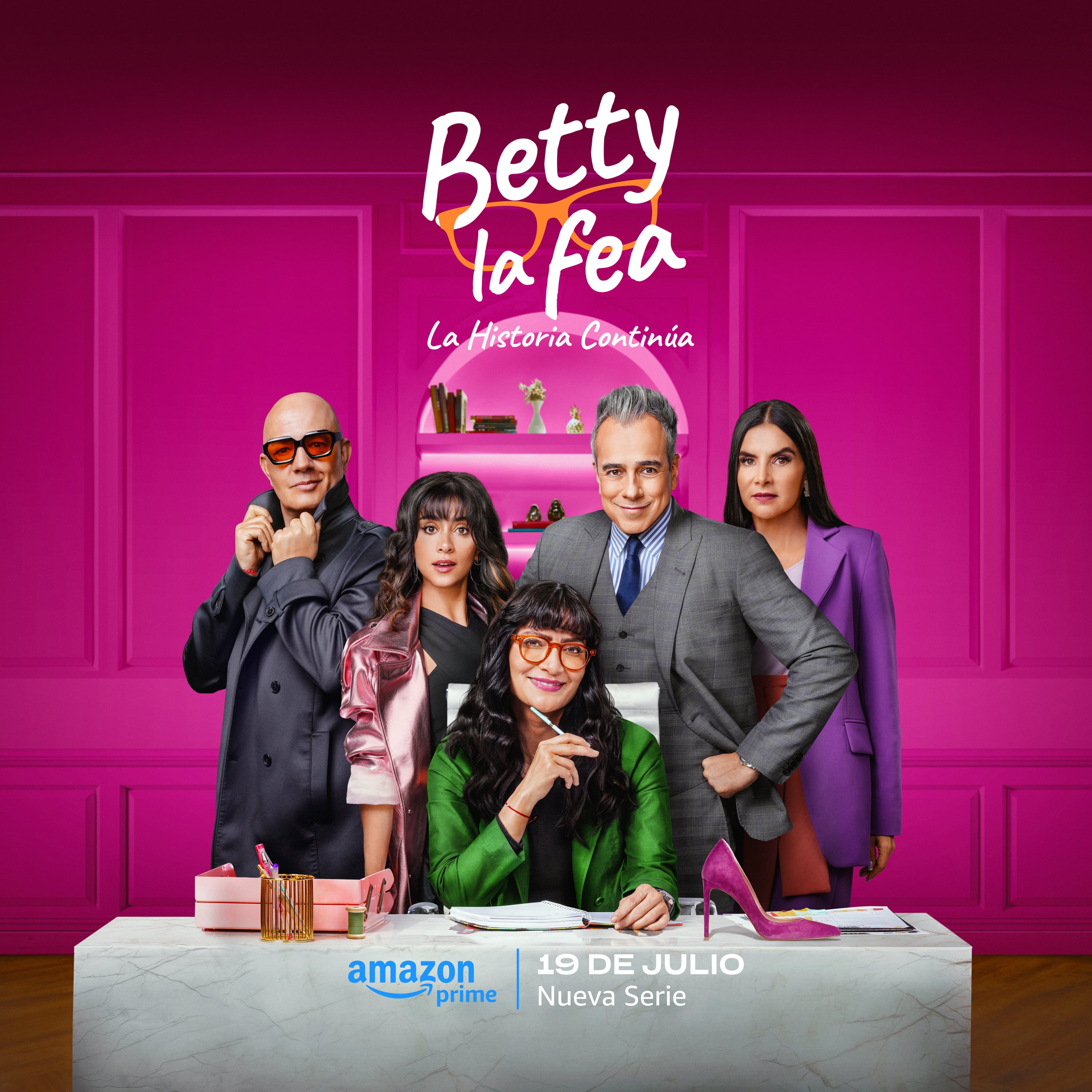 Póster oficial de &#039;Betty la fea, la historia continúa&#039;