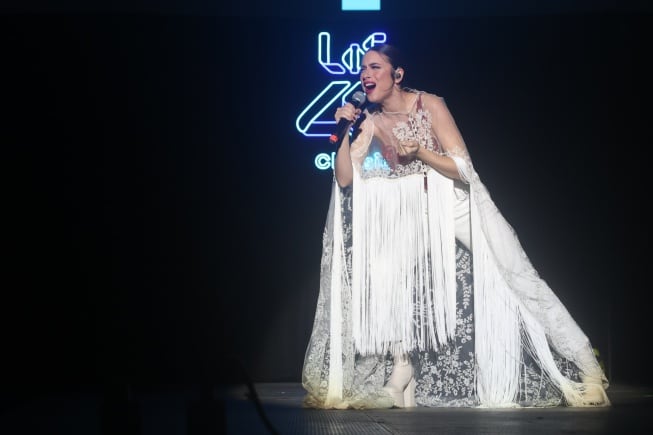 Blanca Paloma, interpretando EAEA por primera vez tras su paso por Eurovisión 2023.