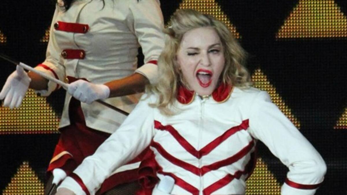 Madonna en la tele