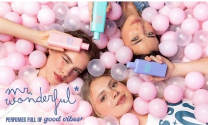 Good Vibes, la nueva fragancia de Mr. Wonderful