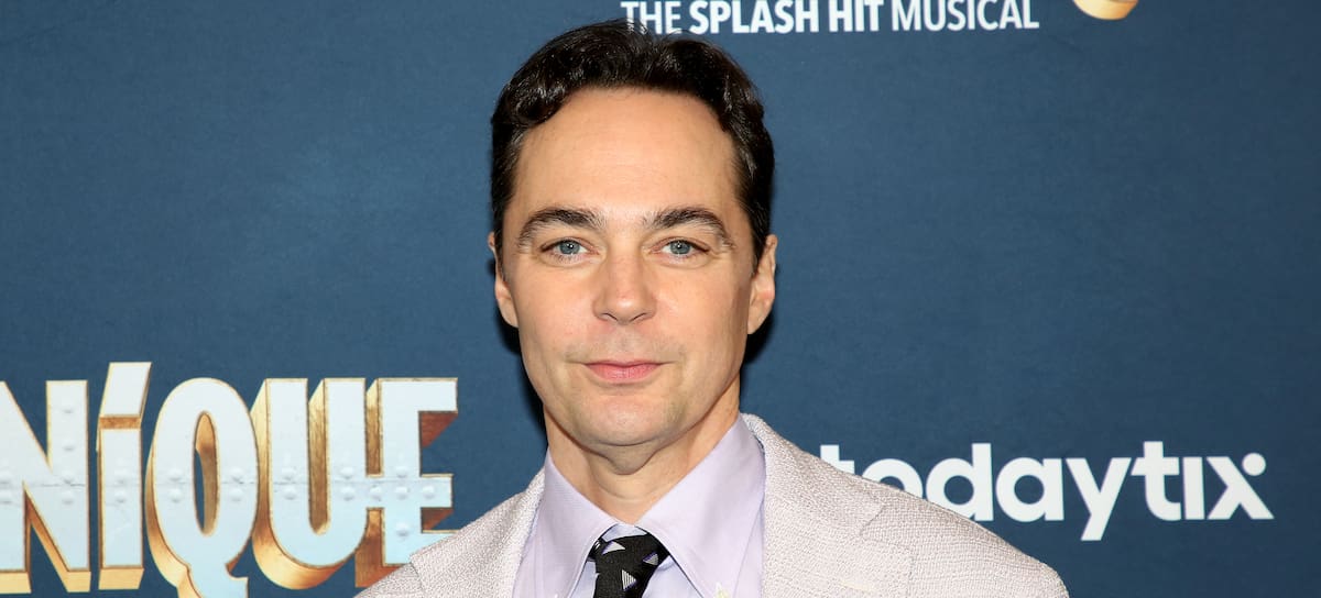 Jim Parsons en la noche de estreno de su musical "Titanique" en New York, abril 2026