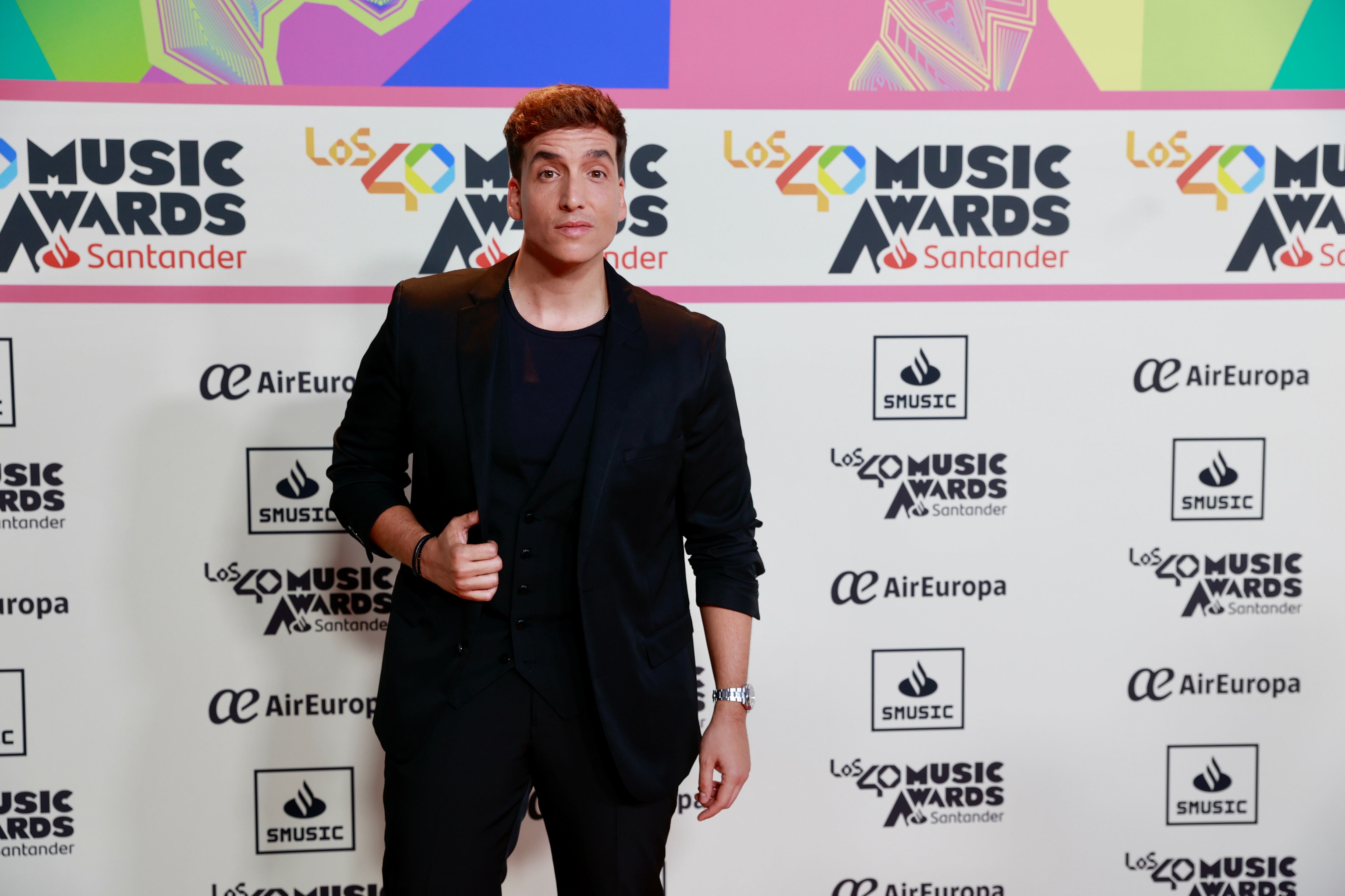 Xuso Jones, en la cena de nominados de LOS40 Music Awards Santander 2023