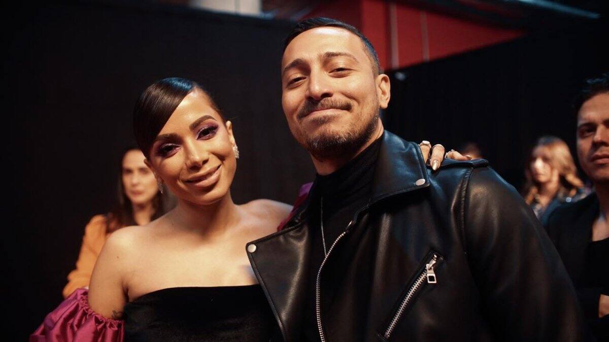 Anitta junto a Boris Vega