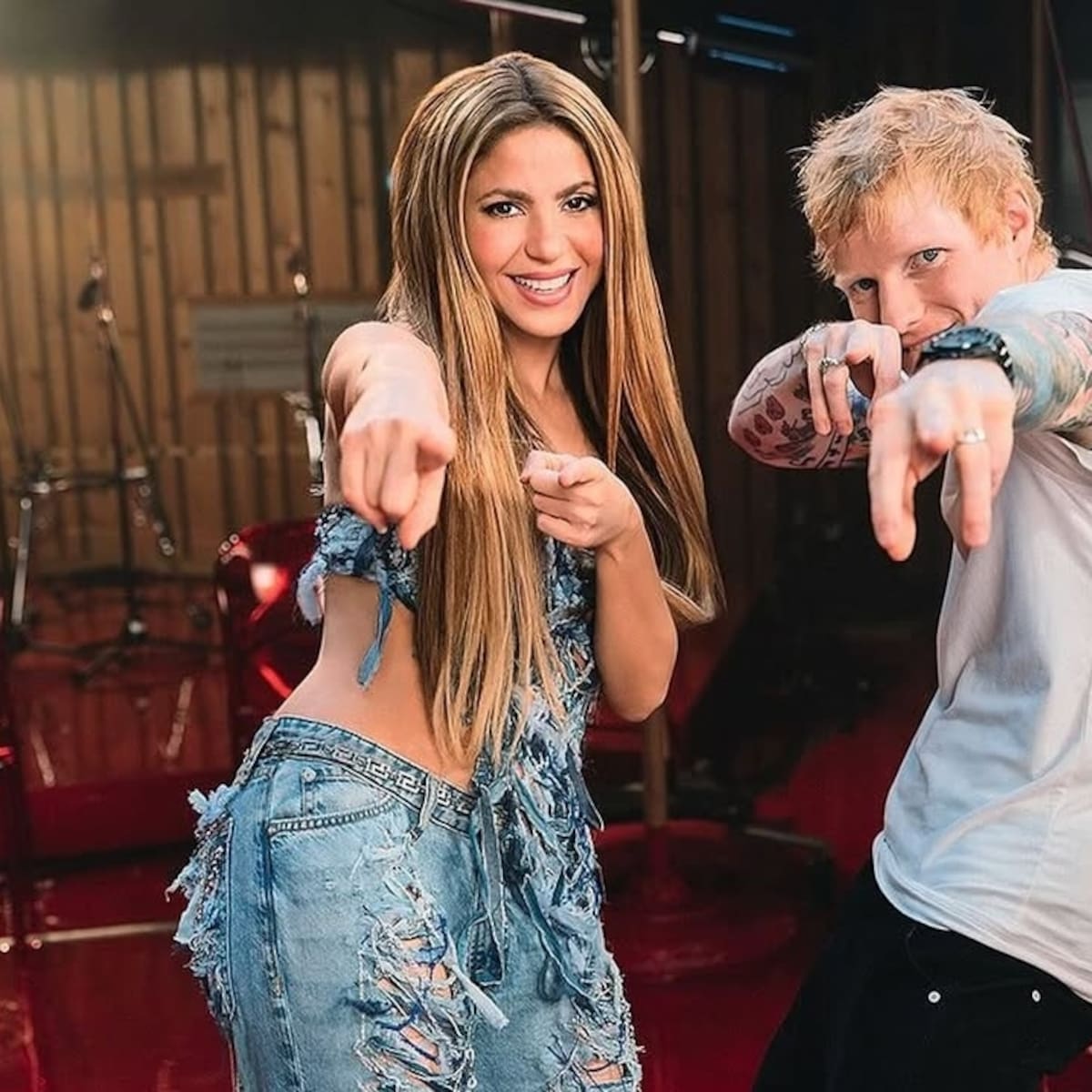 Shakira ficha a Ed Sheeran para los próximos conciertos de Las Mujeres Ya No Lloran World Tour