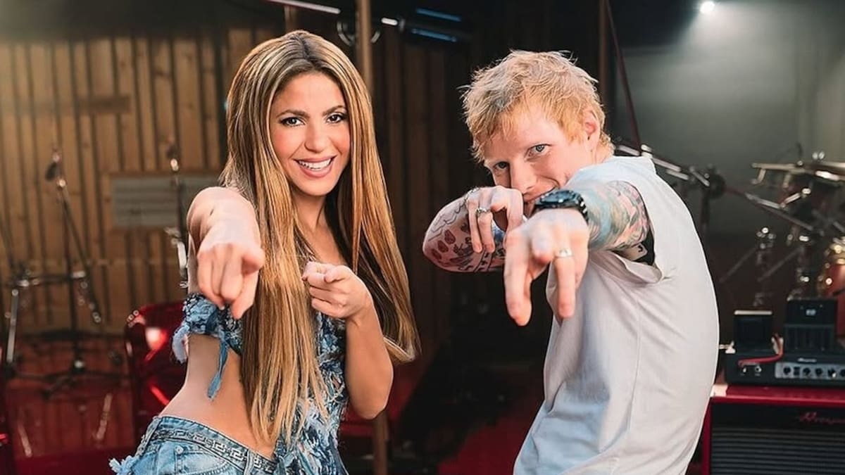 Shakira ficha a Ed Sheeran para los próximos conciertos de Las Mujeres Ya No Lloran World Tour