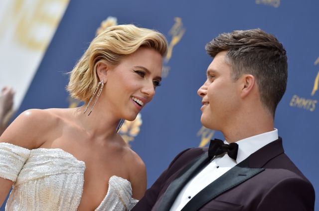 Scarlett Johansson y Colin Jost llevan saliendo desde 2017