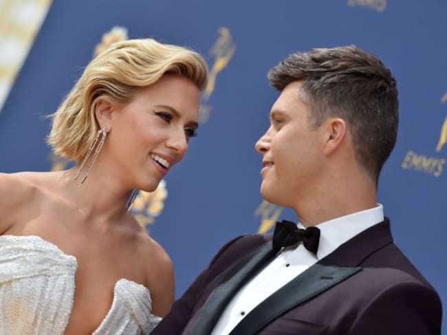 Scarlett Johansson y Colin Jost llevan saliendo desde 2017
