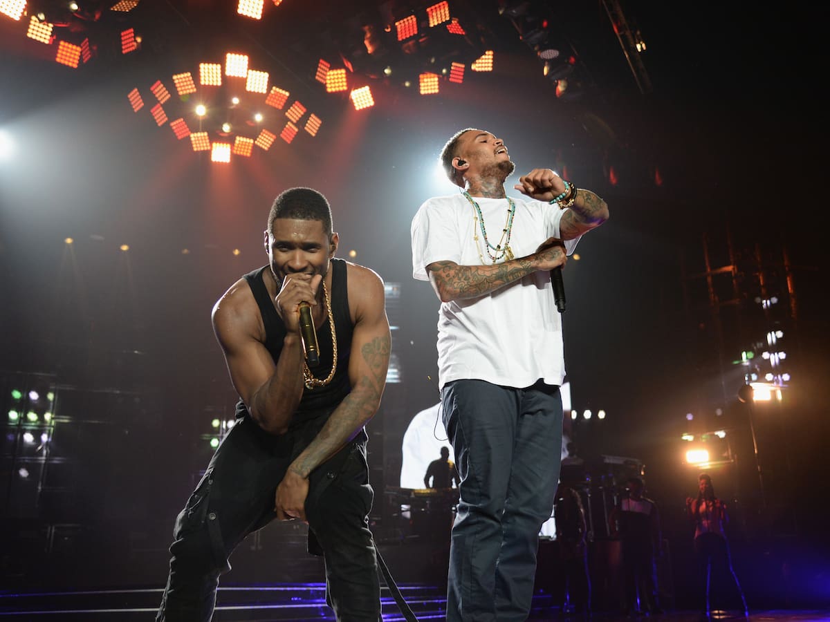 Chris Brown y Usher cancelan cuatro fechas de su gira días antes de la cita de Brown con la justicia