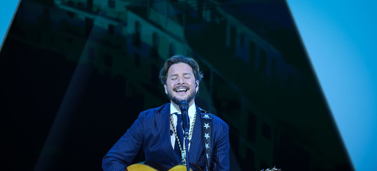 Manuel Carrasco actuando en el día de Andalucía en Sevilla el pasado mes de febrero - Europa Press via Getty Images