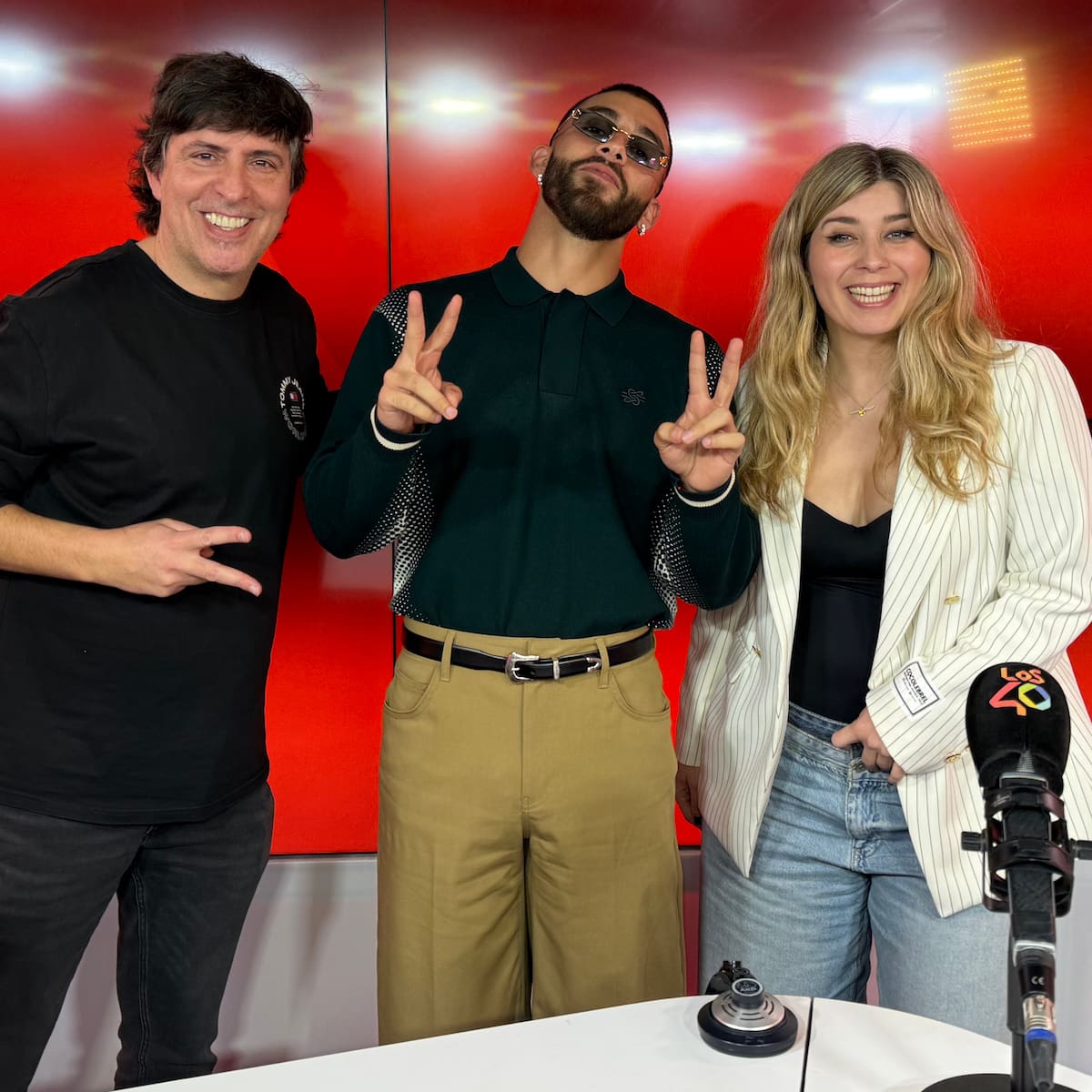 Manuel Turizo visita ¡Anda Ya! con Dani Moreno 'El Gallo' y Cristina Boscá: "Apambichao es estar tranquilo, sabroso"